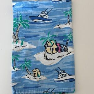 Vineyard Vines Blue Island Boat Dish Bar Towel